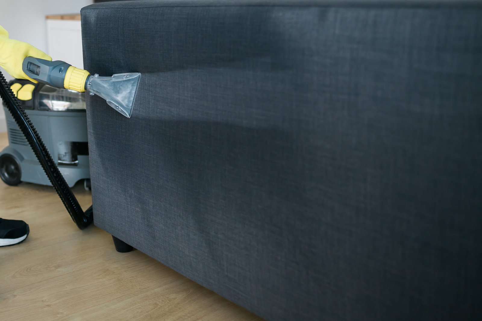 Limpieza a vapor en seco a domicilio